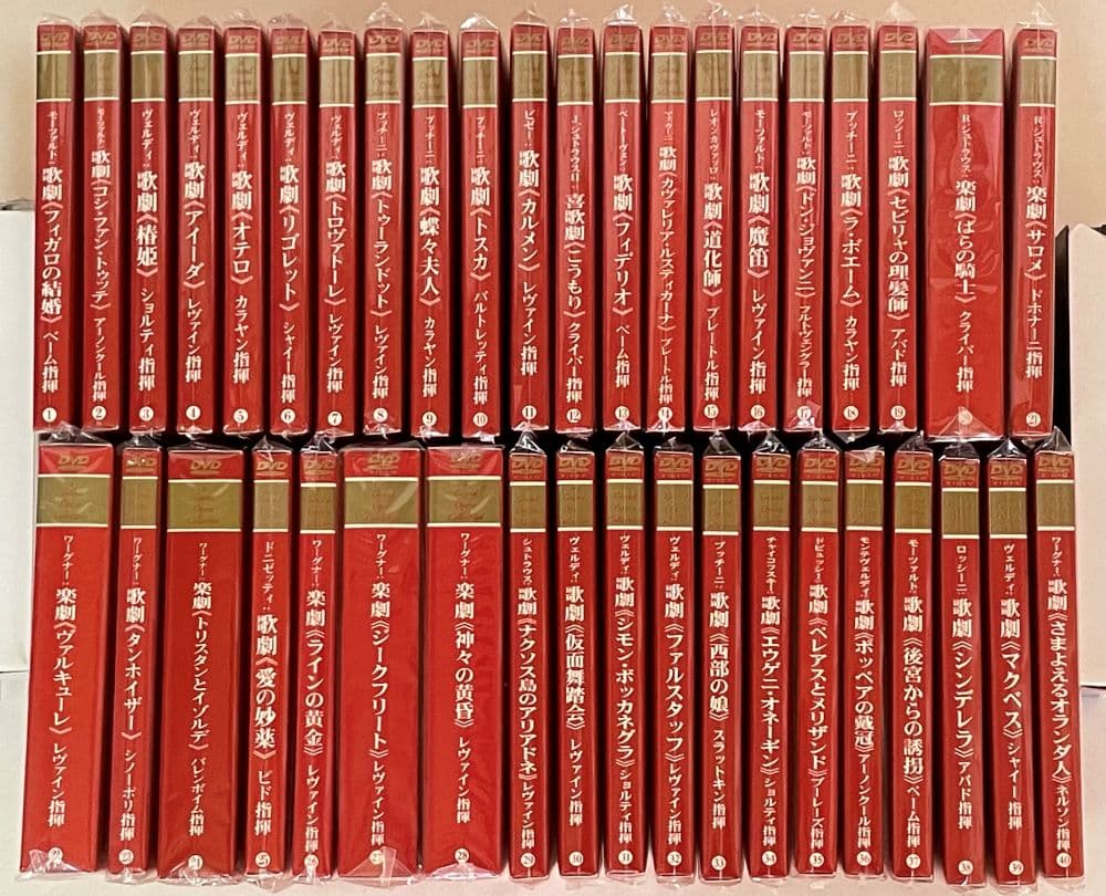 グランド・オペラ・コレクション DVD全４０巻セットの買取
