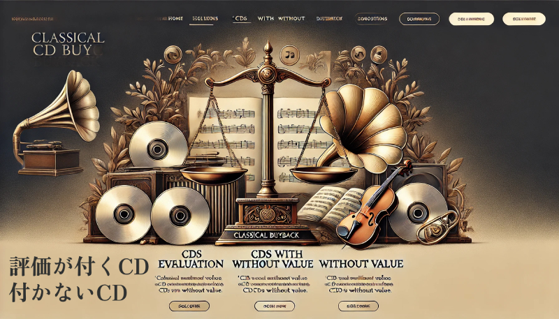 評価が付くCD・付かないCD