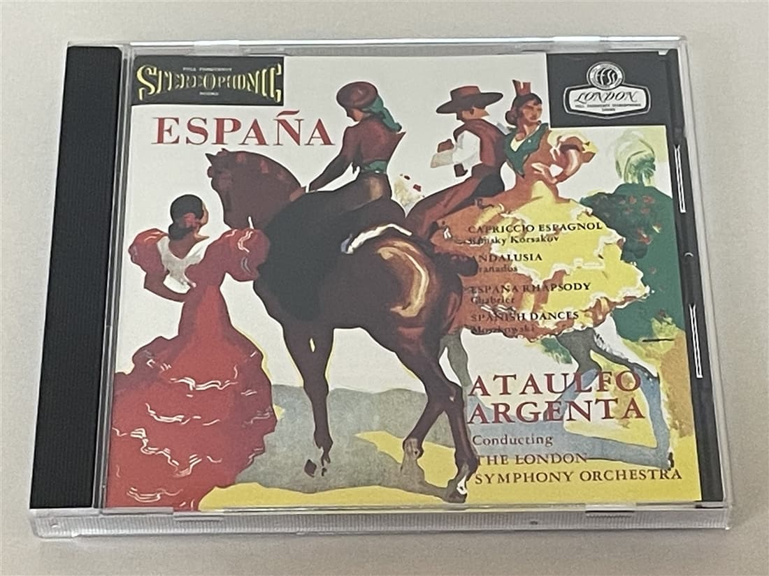 GOLD CD アタウルフォ・アルヘンタ 『ESPANA』スペイン奇想曲（コルサコフ）スペイン狂詩曲他 買取