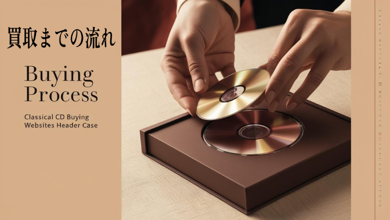 買取までの流れ・クラシックCD買取net