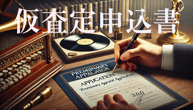 クラシックCD買取netの仮査定申込書