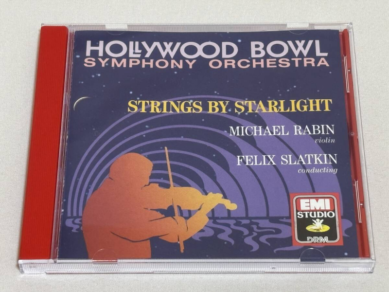 米盤◇『STRINGS BY STARLIGHT』　マイケル・レビン ＆ フェリックス・スラットキン　MICHAEL RABIN　CDM7636602 買取